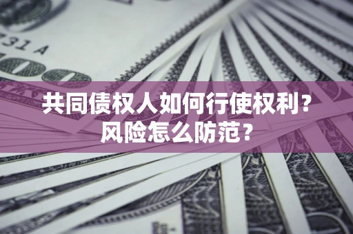 北京共同债权人如何行使权利?风险怎么防范? 北京共同债权人如何行使权利?风险怎么防范?