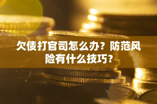北京欠债打官司怎么办?防范风险有什么技巧? 北京欠债打官司怎么办?防范风险有什么技巧?